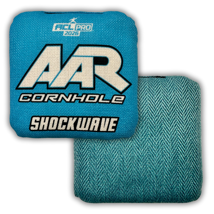 2026 AAR Shockwave Cornhole Bags - Solid Edition - ACL Pro Stamped - SET OF 4