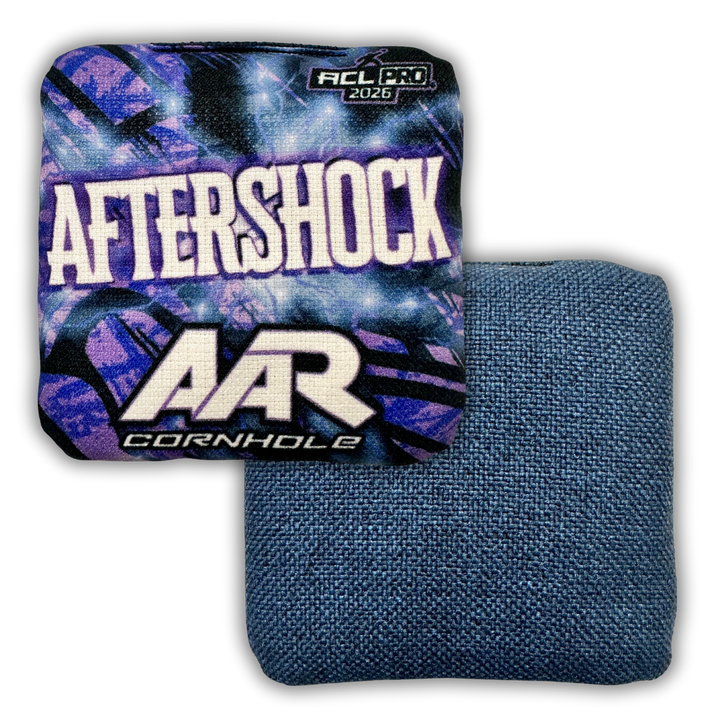2026 AAR Aftershock Cornhole Bags - Lightning Edition - ACL Pro Stamped - SET OF 4