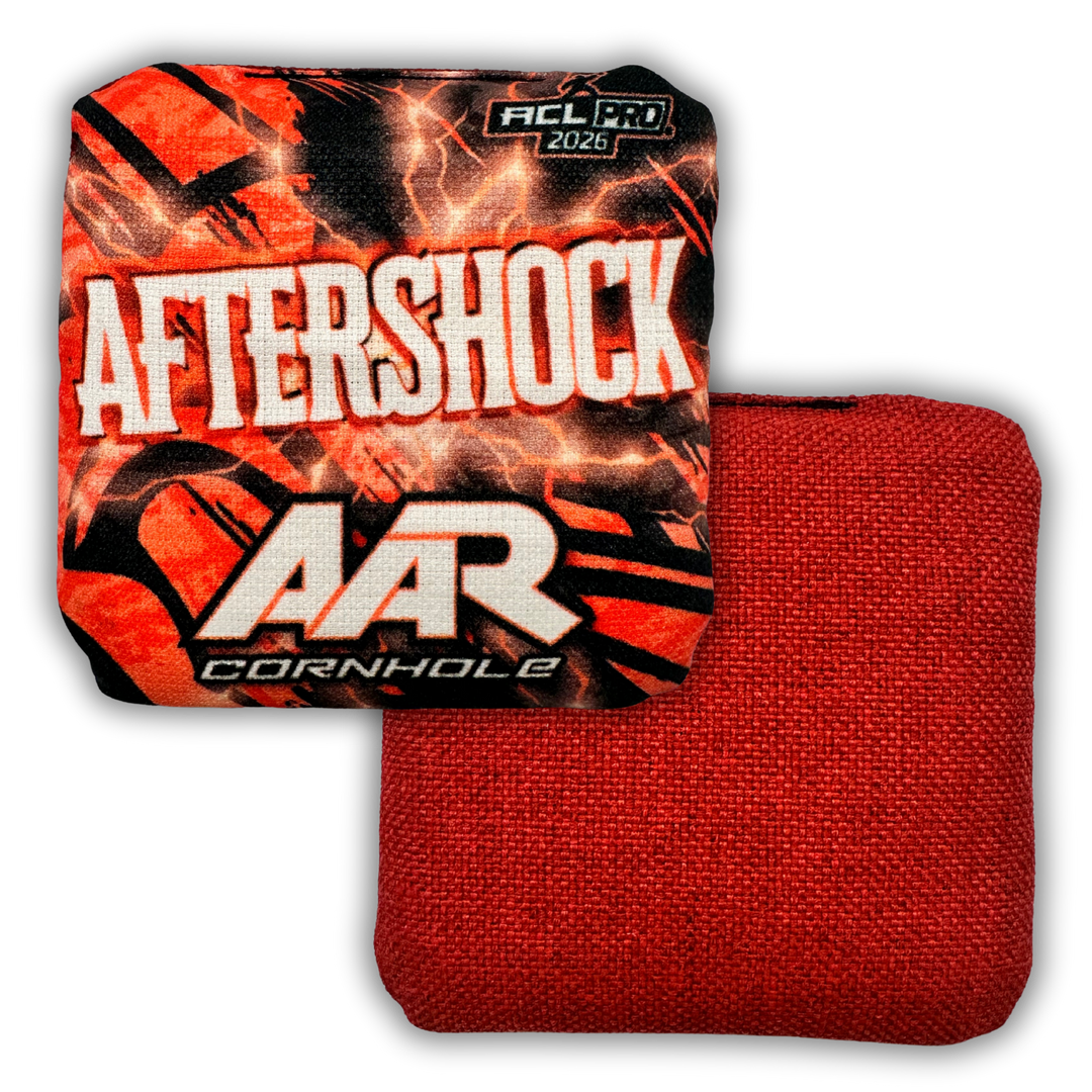 2026 AAR Aftershock Cornhole Bags - Lightning Edition - ACL Pro Stamped - SET OF 4