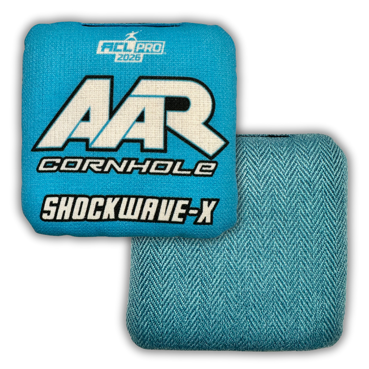 2026 AAR Shockwave-X Cornhole Bags - Solid Edition - ACL Pro Stamped - SET OF 4