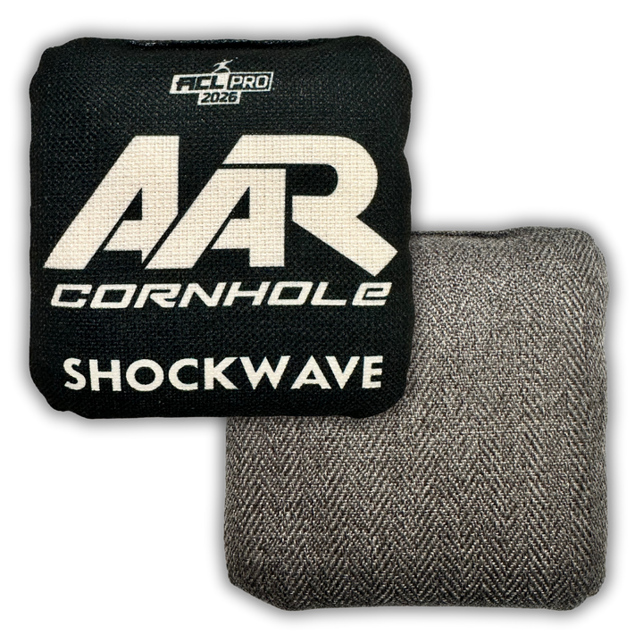2026 AAR Shockwave Cornhole Bags - Broadcast Edition - ACL Pro Stamped - SET OF 4