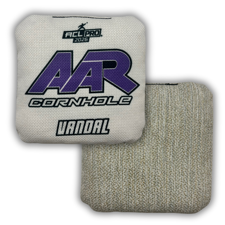 2026 AAR Vandal Cornhole Bags - Solid Edition - ACL Pro Stamped - SET OF 4