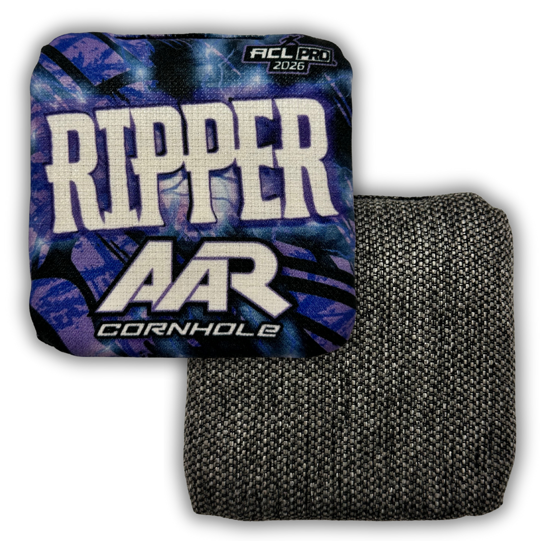 2026 AAR Ripper Cornhole Bags - Lightning Edition - ACL Pro Stamped - SET OF 4