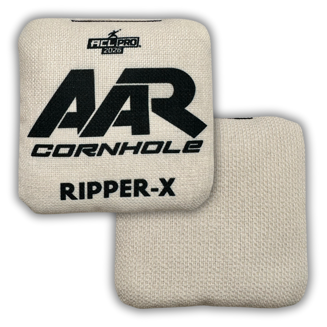 2026 AAR Ripper-X Cornhole Bags - Broadcast Edition - ACL Pro Stamped - SET OF 4
