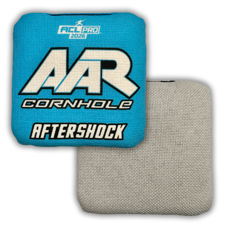 2026 AAR Aftershock Cornhole Bags - Solid Edition - ACL Pro Stamped - SET OF 4