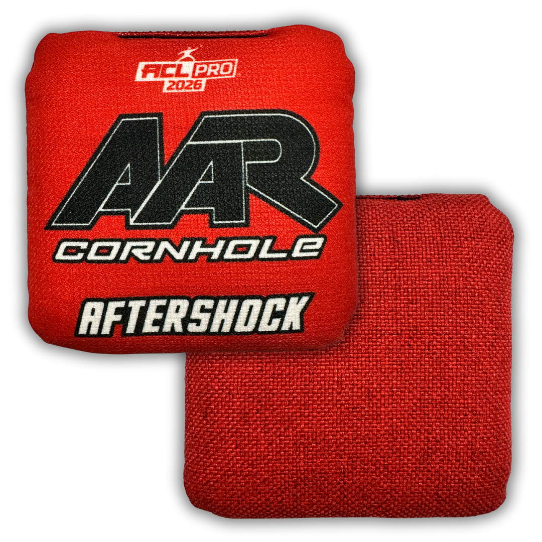 2026 AAR Aftershock Cornhole Bags - Solid Edition - ACL Pro Stamped - SET OF 4