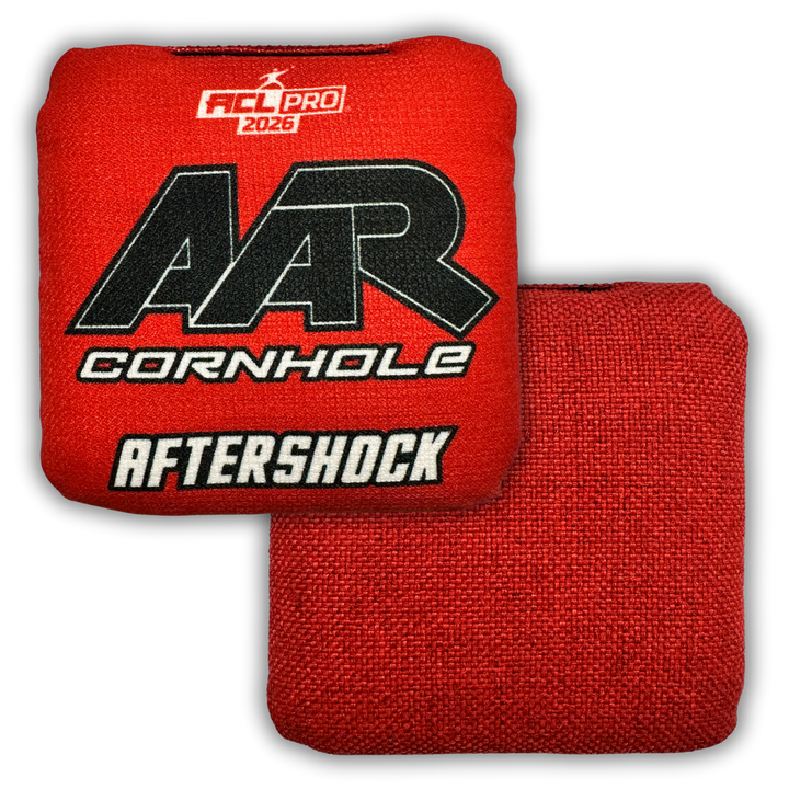 2026 AAR Aftershock Cornhole Bags - Solid Edition - ACL Pro Stamped - SET OF 4