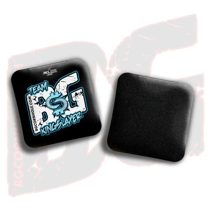 2026 BG Multiple Bag Models - “CA$H CHAMNESS” - ACL Pro Stamped Cornhole Bags - SET OF 4 BAGS