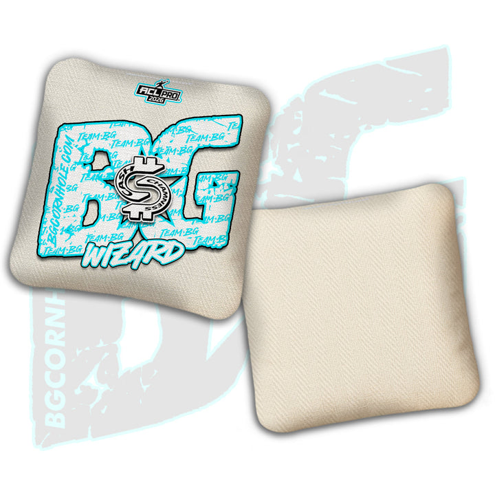 2026 BG Multiple Bag Models - "CA$H Chamness” - ACL Pro Stamped Cornhole Bags - SET OF 4 BAGS