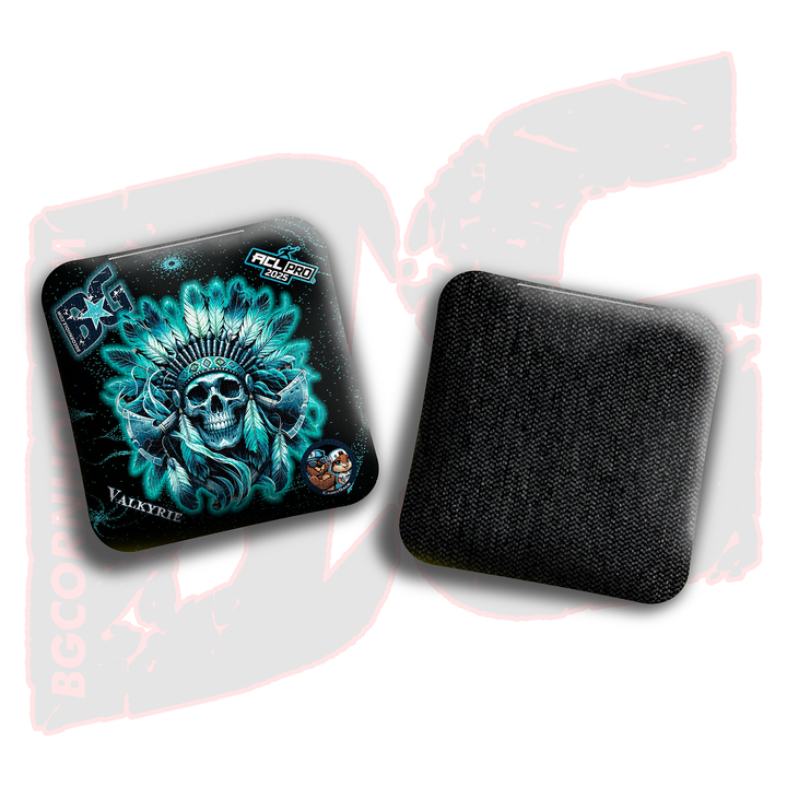 2026 Multiple Bag Models  "Ghost Chief” Collab - ACL Pro Stamped Cornhole Bags - SET OF 4 BAGS