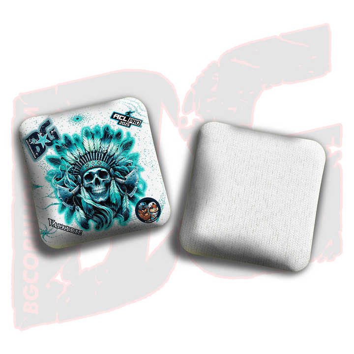 2026 Multiple Bag Models  "Ghost Chief” Collab - ACL Pro Stamped Cornhole Bags - SET OF 4 BAGS