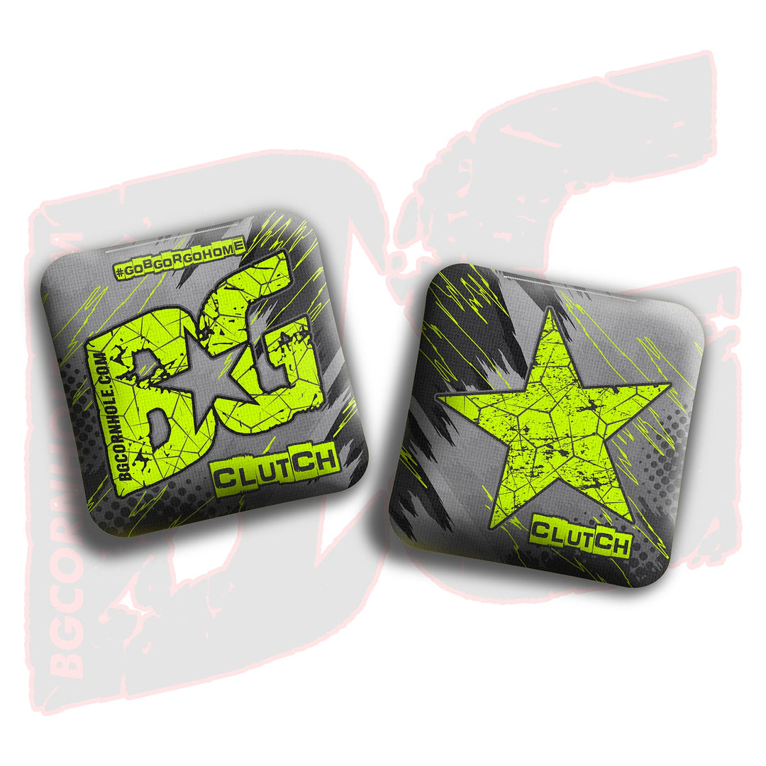 2026 BG Clutch  - "Shockwave” - Non Stamped Cornhole Bags - SET OF 4 bags
