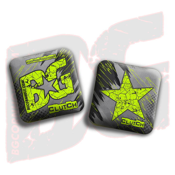 2026 BG Clutch  - "Shockwave” - Non Stamped Cornhole Bags - SET OF 4 bags