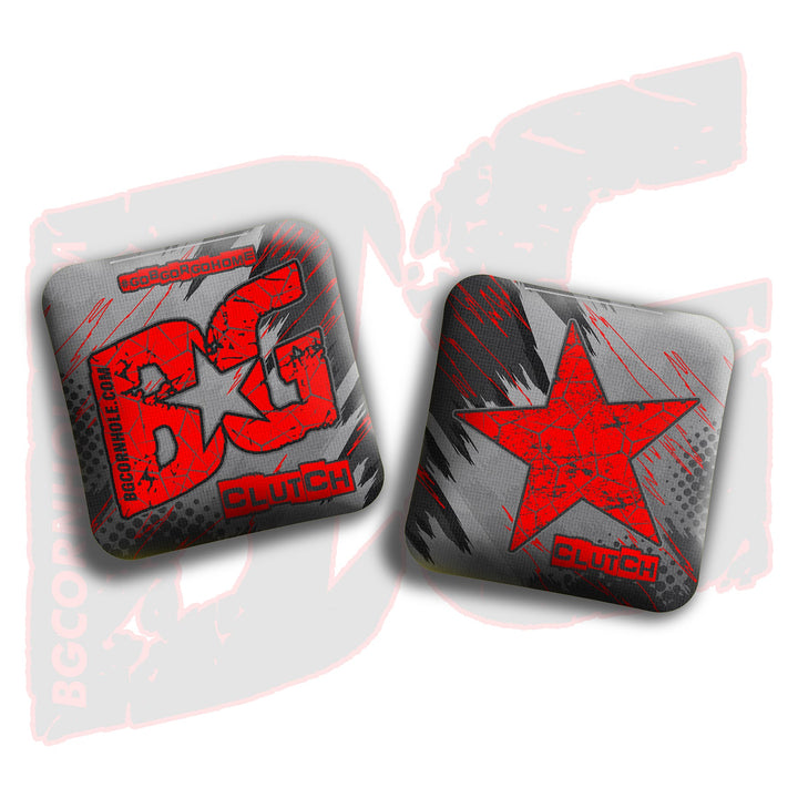 2026 BG Clutch  - "Shockwave” - Non Stamped Cornhole Bags - SET OF 4 bags