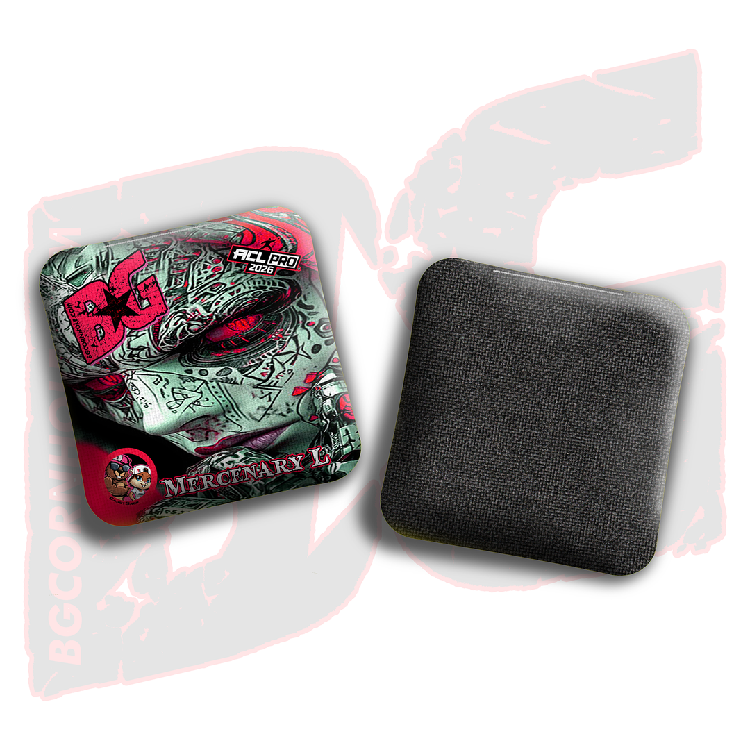 2026 Multiple Bag Models  "Oracle” Collab - ACL Pro Stamped Cornhole Bags - SET OF 4 BAGS