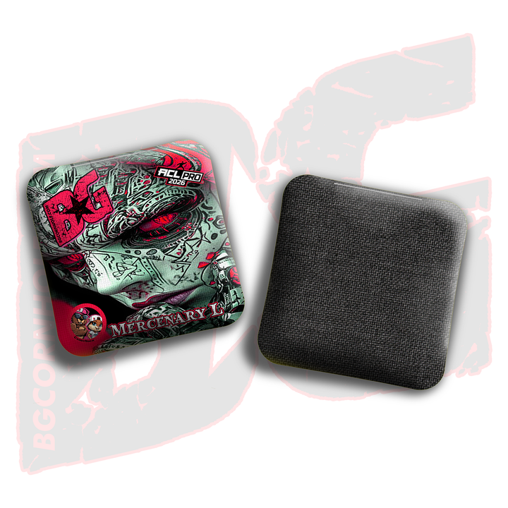 2026 Multiple Bag Models  "Oracle” Collab - ACL Pro Stamped Cornhole Bags - SET OF 4 BAGS