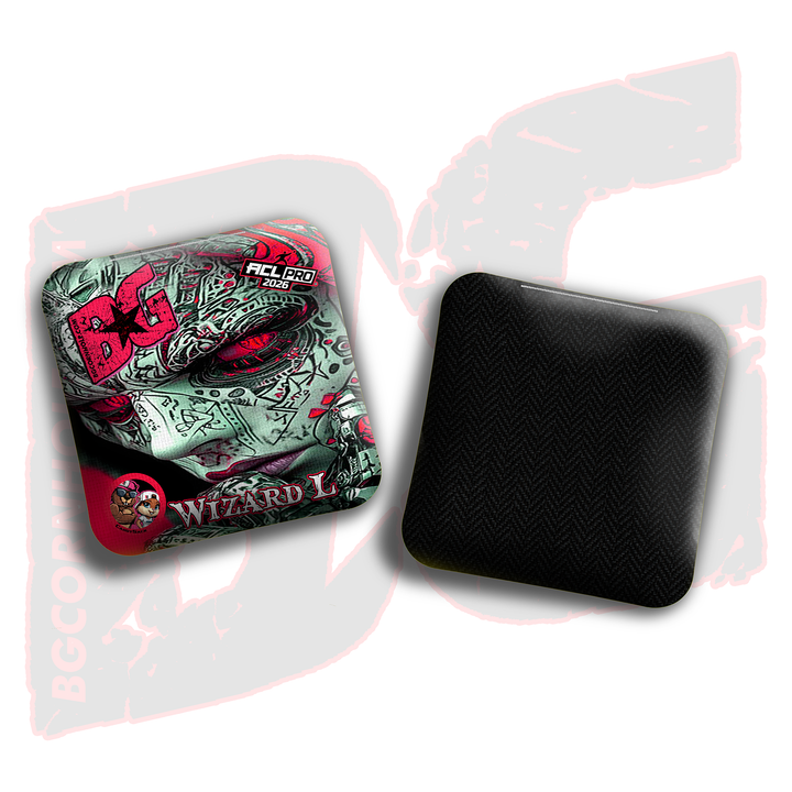 2026 Multiple Bag Models  "Oracle” Collab - ACL Pro Stamped Cornhole Bags - SET OF 4 BAGS