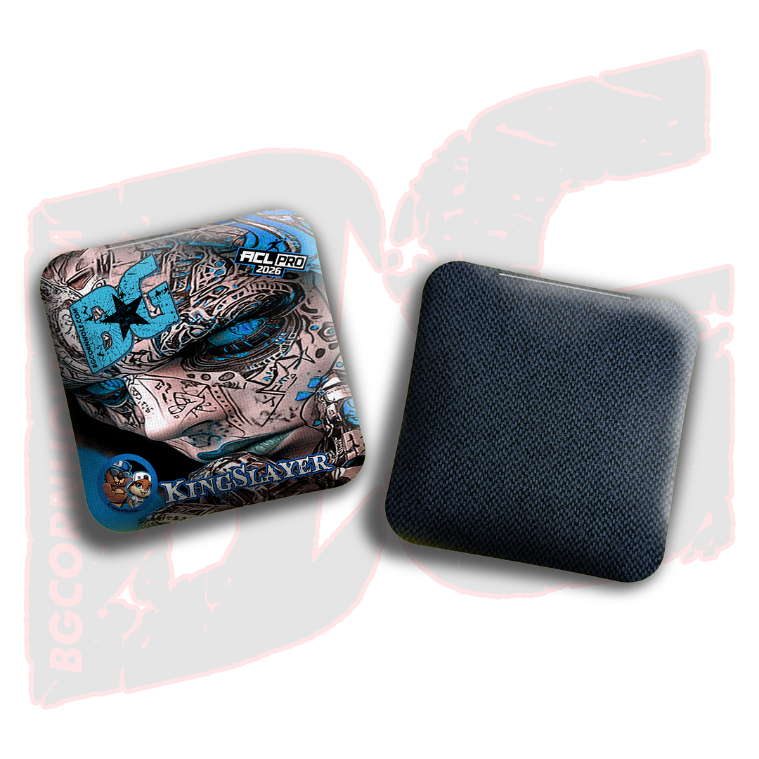 2026 Multiple Bag Models  "Oracle” Collab - ACL Pro Stamped Cornhole Bags - SET OF 4 BAGS