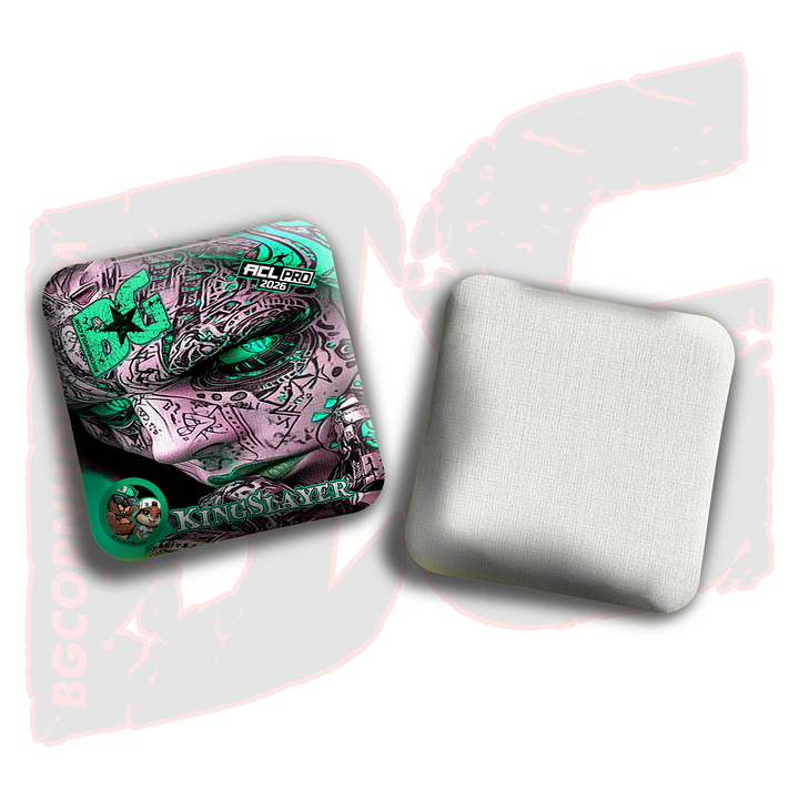 2026 Multiple Bag Models  "Oracle” Collab - ACL Pro Stamped Cornhole Bags - SET OF 4 BAGS