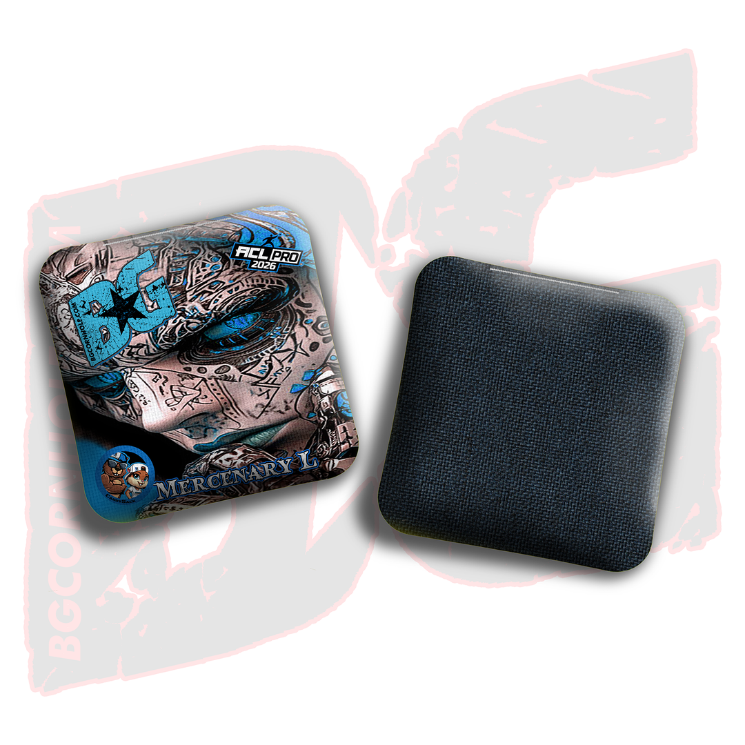 2026 Multiple Bag Models  "Oracle” Collab - ACL Pro Stamped Cornhole Bags - SET OF 4 BAGS