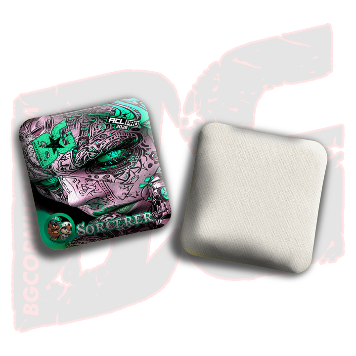 2026 Multiple Bag Models  "Oracle” Collab - ACL Pro Stamped Cornhole Bags - SET OF 4 BAGS