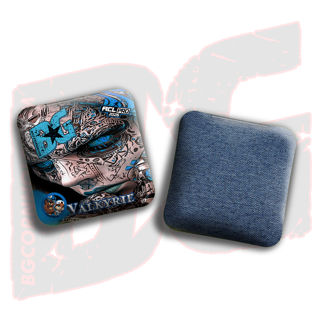 2026 Multiple Bag Models  "Oracle” Collab - ACL Pro Stamped Cornhole Bags - SET OF 4 BAGS