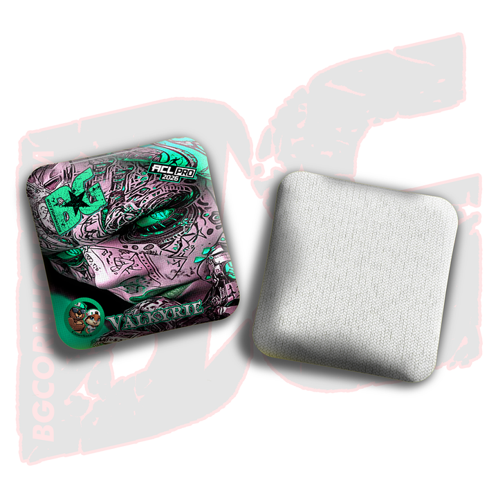 2026 Multiple Bag Models  "Oracle” Collab - ACL Pro Stamped Cornhole Bags - SET OF 4 BAGS