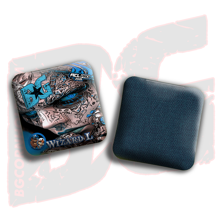 2026 Multiple Bag Models  "Oracle” Collab - ACL Pro Stamped Cornhole Bags - SET OF 4 BAGS