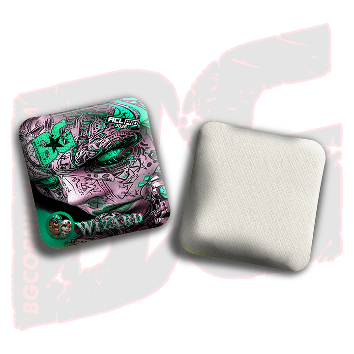 2026 Multiple Bag Models  "Oracle” Collab - ACL Pro Stamped Cornhole Bags - SET OF 4 BAGS