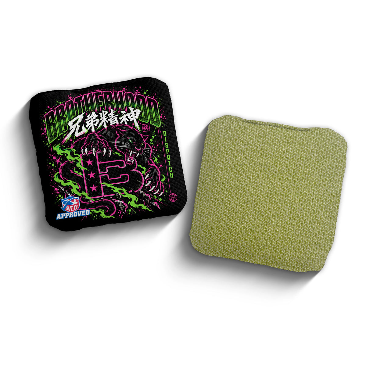 2027 Brotherhood Cornhole Dispatch Different Breed Edition ACO Stamped Cornhole Bags