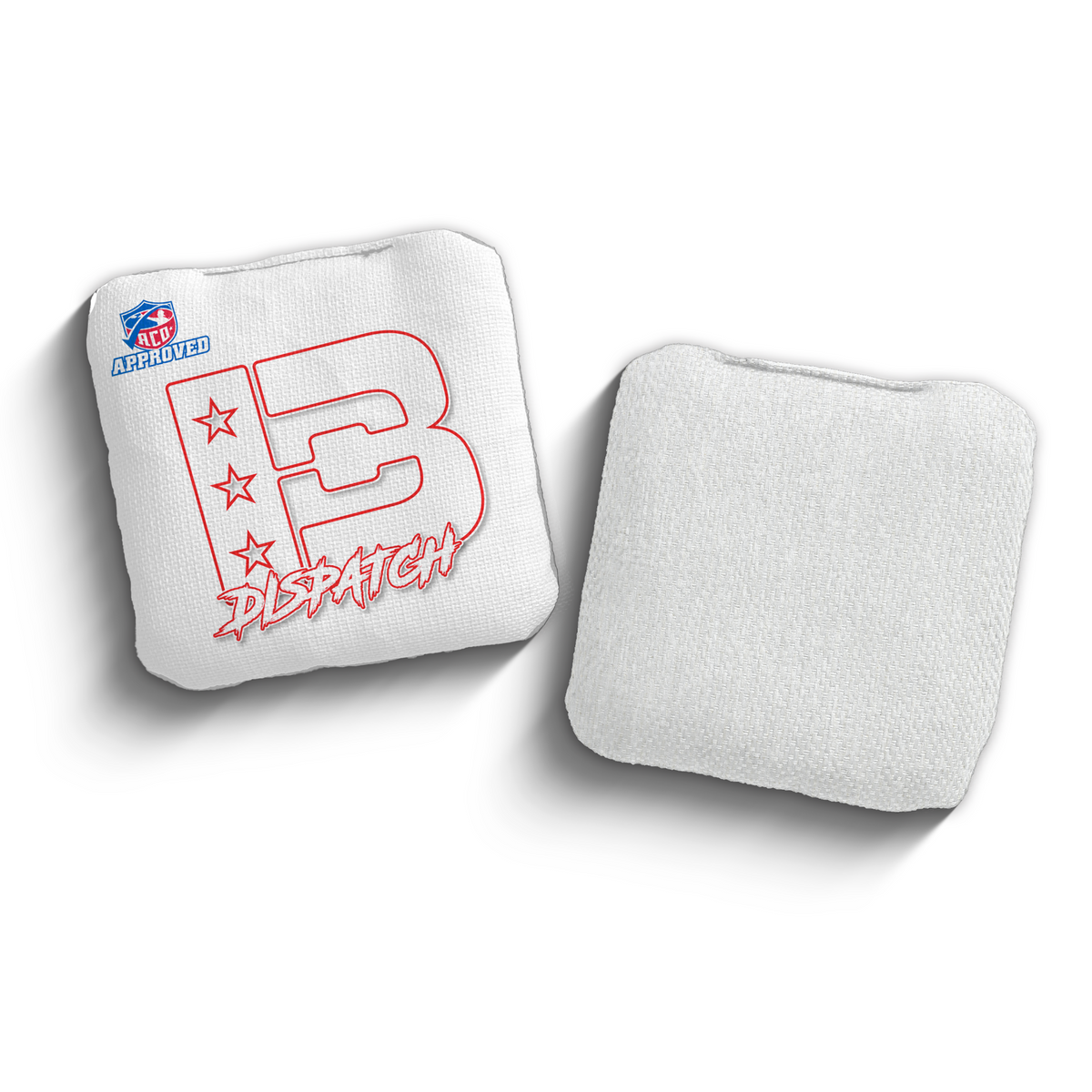 2027 Brotherhood Cornhole Dispatch White Outline Edition ACO Stamped Cornhole Bags
