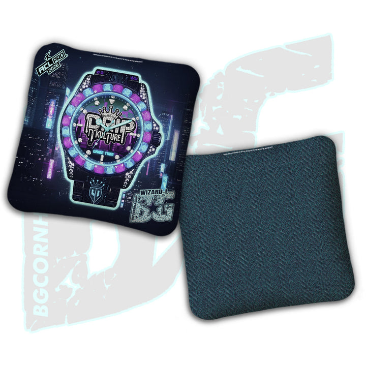 2026 BG Multiple Bag Models “Game Time” - Drip Kulture x Cameron Dambrosio -  BG Multiple Bag Models - ACL Pro Stamped Cornhole Bags - SET OF 4 BAGS