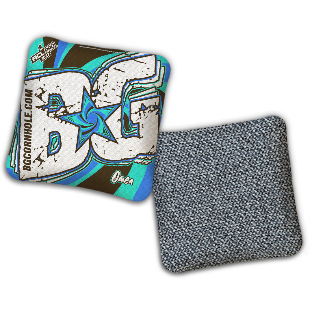 2027 BG Multiple Bag Models "FUNK SOUL" - ACL Pro Stamped Cornhole Bags - SET OF 4 BAGS