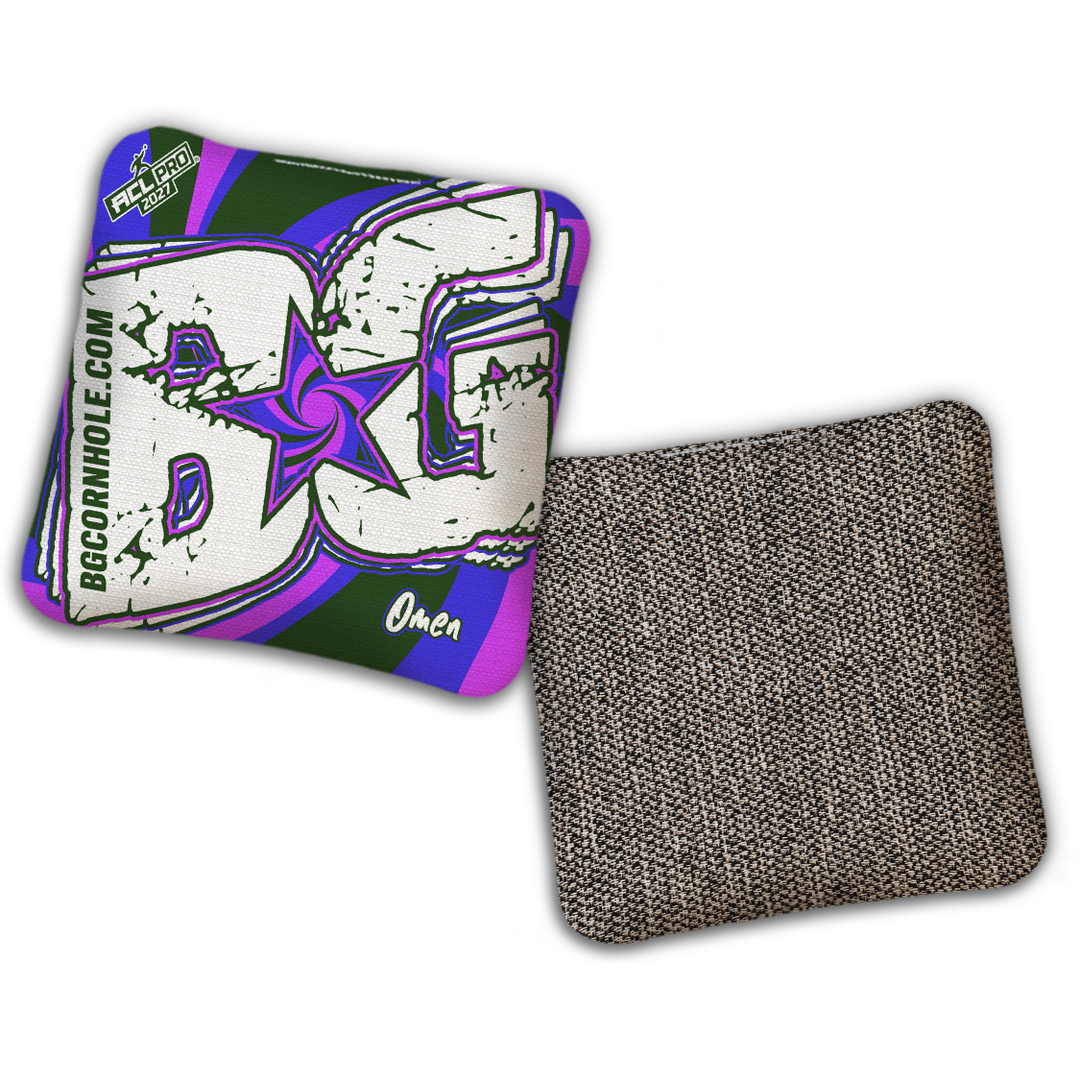 2027 BG Multiple Bag Models "FUNK SOUL" - ACL Pro Stamped Cornhole Bags - SET OF 4 BAGS