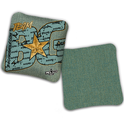 2027 BG Wizard L "Big BG Colormatch" - ACL Pro Stamped Cornhole Bags - SET OF 4 BAGS