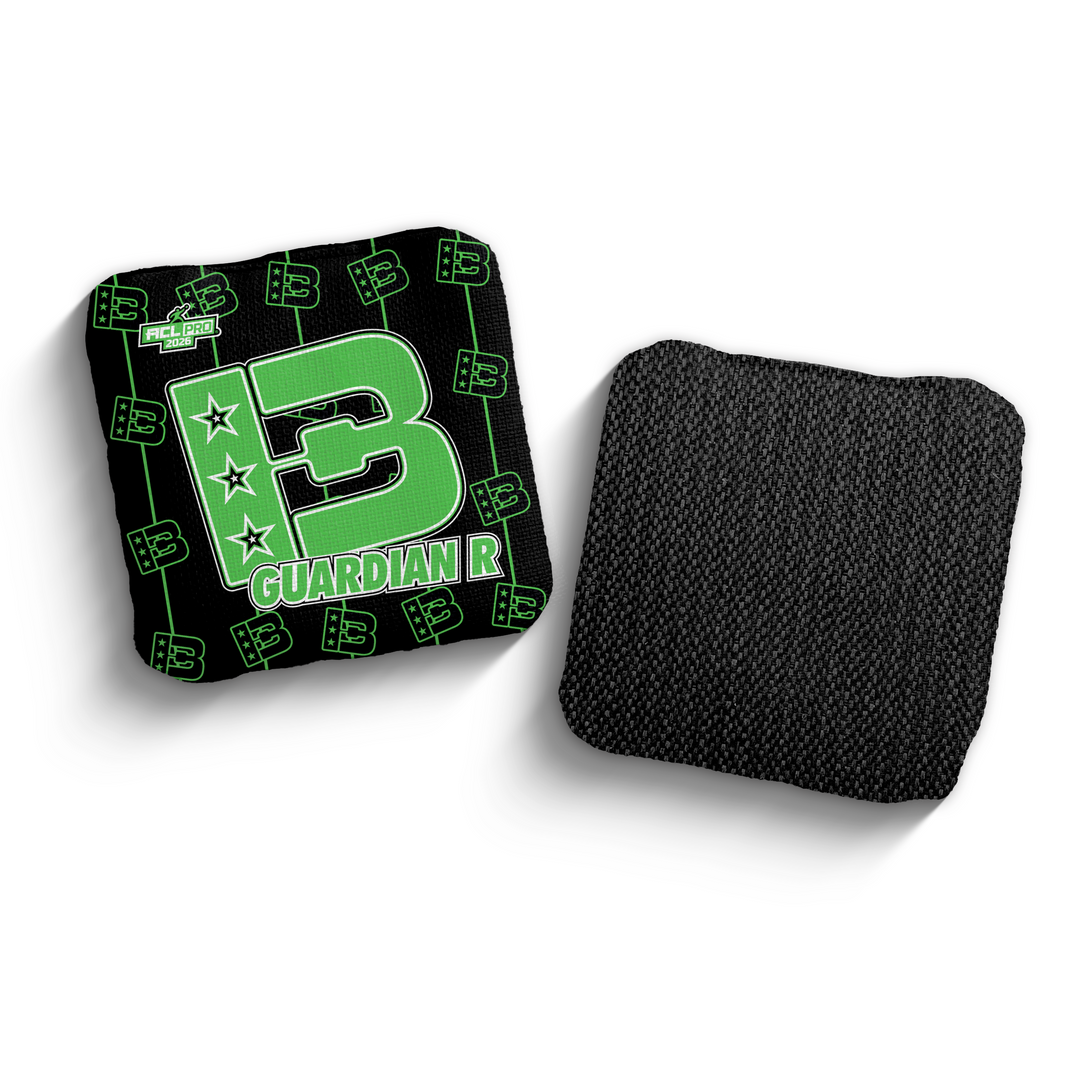 2026 Brotherhood Cornhole Guardian TV Approved Dark Colored ACL Pro Stamped Cornhole Bags