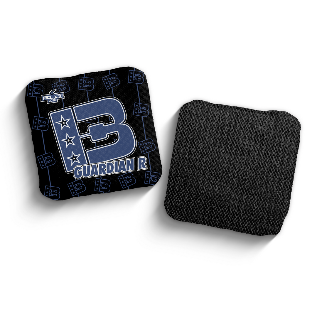 2026 Brotherhood Cornhole Guardian TV Approved Dark Colored ACL Pro Stamped Cornhole Bags