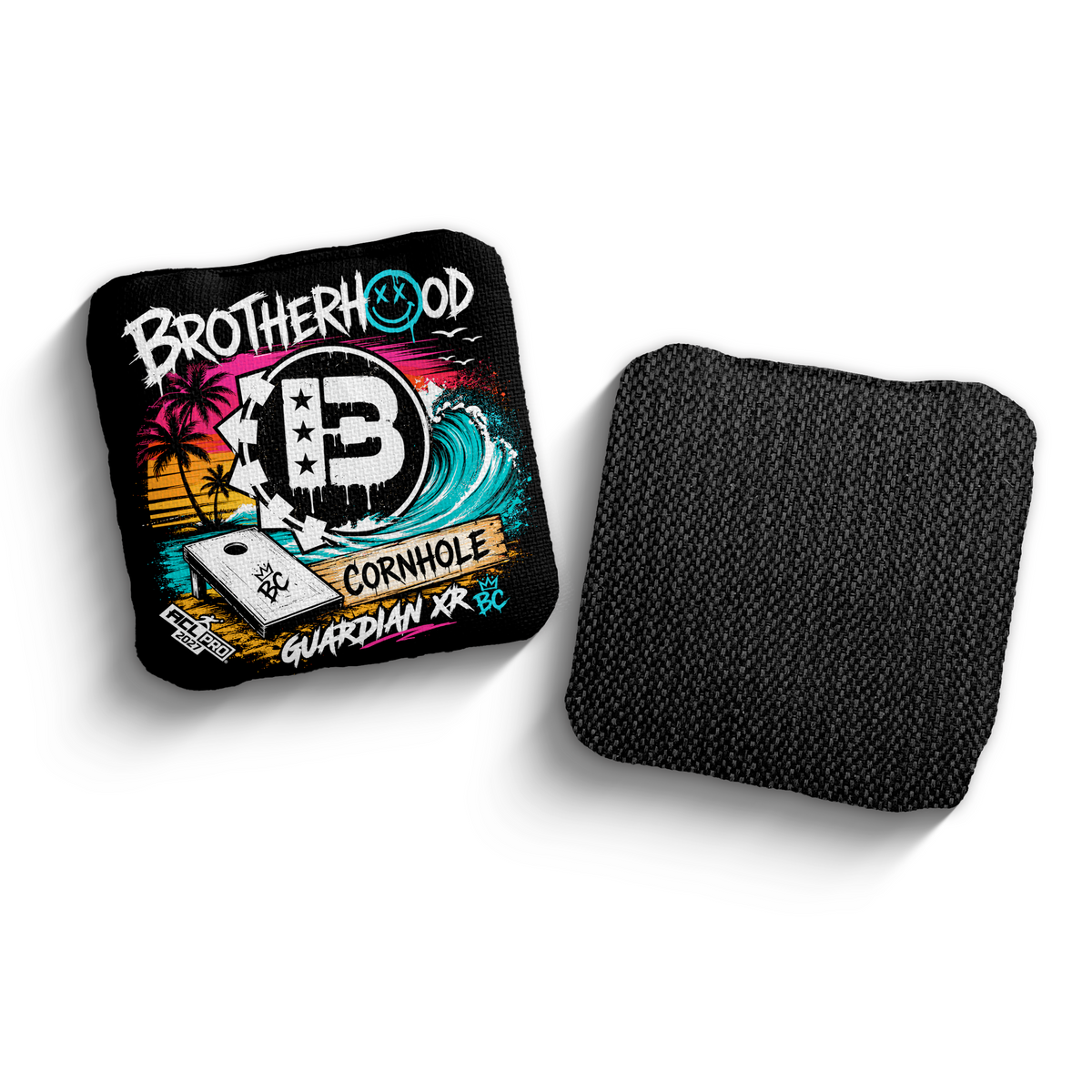 2027 Brotherhood Cornhole Guardian X Beach Punk Edition ACL Pro Stamped Cornhole Bags
