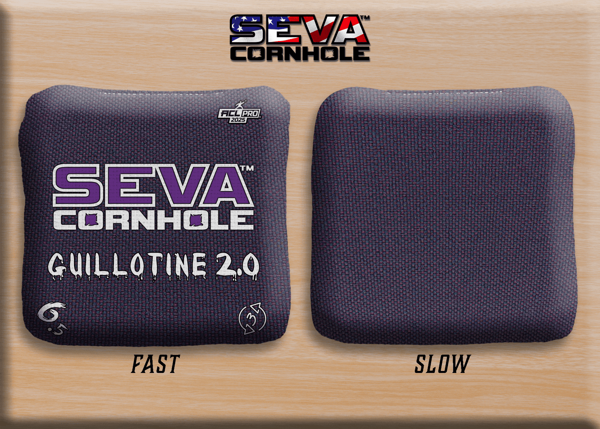 Guillotine 2.0 Broadcast Approved Edition - Set of 4 Cornhole bags