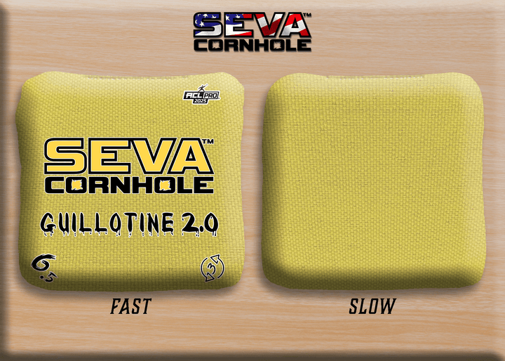 Guillotine 2.0 Broadcast Approved Edition - Set of 4 Cornhole bags