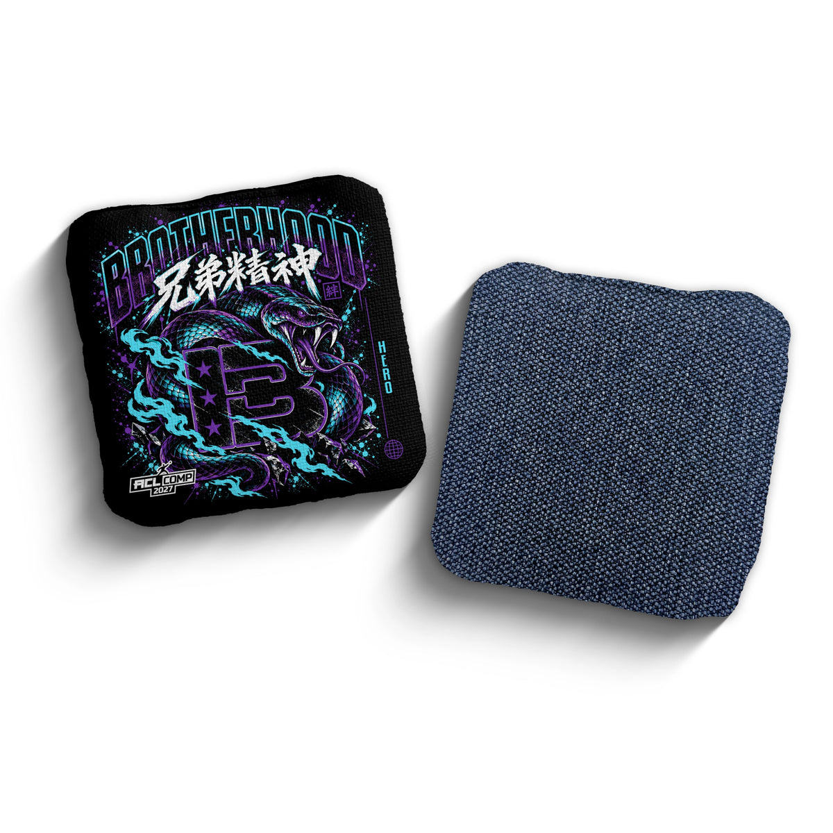 2027 Brotherhood Cornhole Hero Different Breed Edition ACL Comp Stamped Cornhole Bags