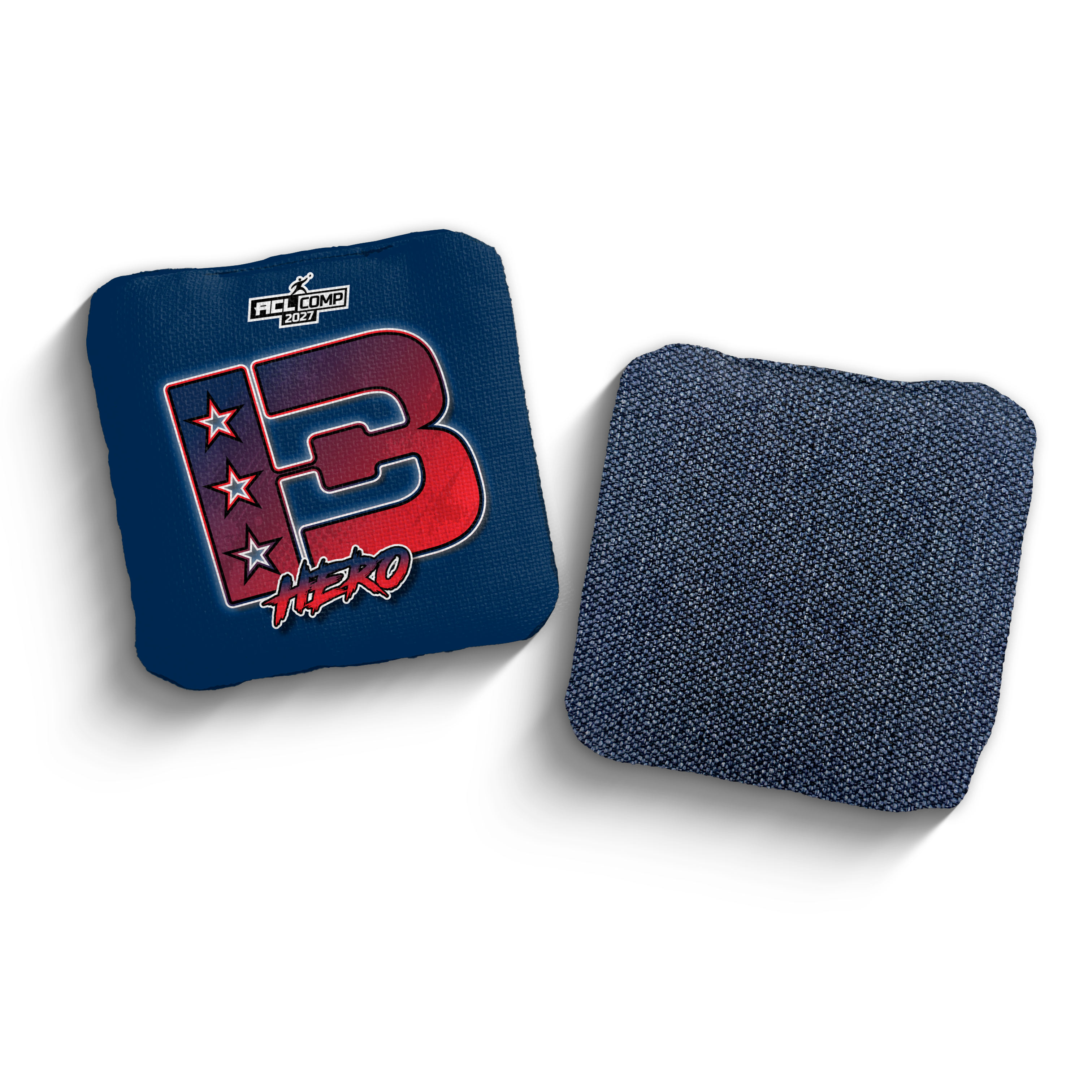 2027 Brotherhood Cornhole Hero Broadcast Edition ACL Comp Stamped Cornhole Bags