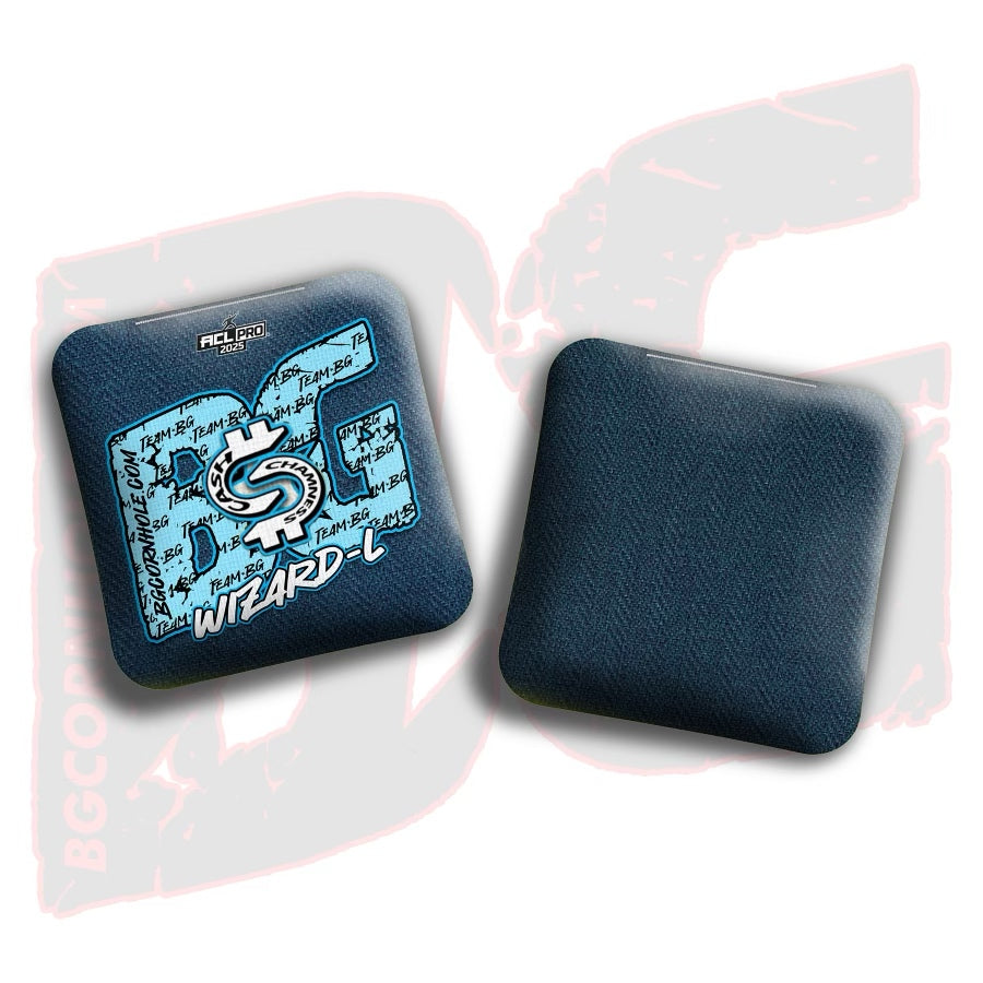 2026 BG Multiple Bag Models - “CA$H CHAMNESS” - ACL Pro Stamped Cornhole Bags - SET OF 4 BAGS