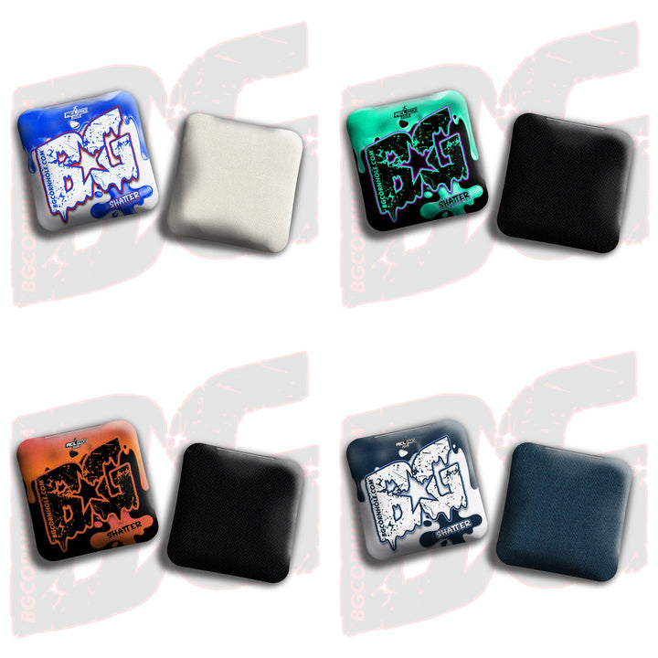 2026 BG Shatter "Drip" - ACL Pro Stamped Cornhole Bags - SET OF 4 BAGS