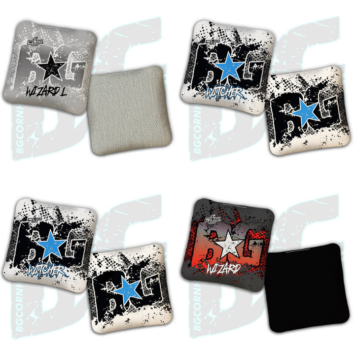 2026 BG Multiple Bag Models "Killer" - ACL Pro Stamped Cornhole Bags - SET OF 4 BAGS