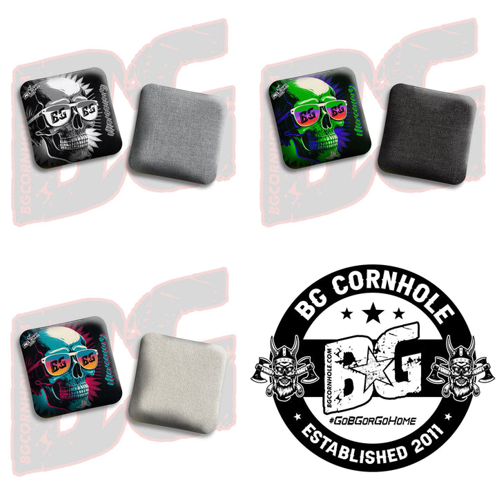 2026 BG Comp Mercenary - "Shades" - ACL Comp Stamped Cornhole Bags - SET OF 4 BAGS