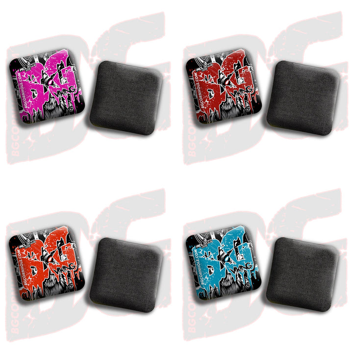 2026 BG Comp Viking - "Halloween" - ACL Comp Stamped Cornhole Bags - SET OF 4 BAGS