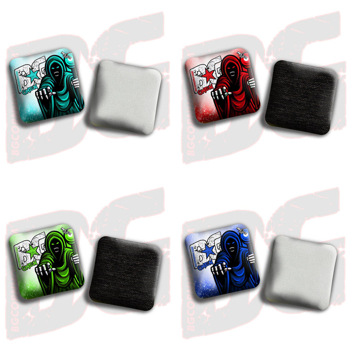 2026 BG Omen "OG Reaper" - ACL Pro Stamped Cornhole Bags - SET OF 4 BAGS
