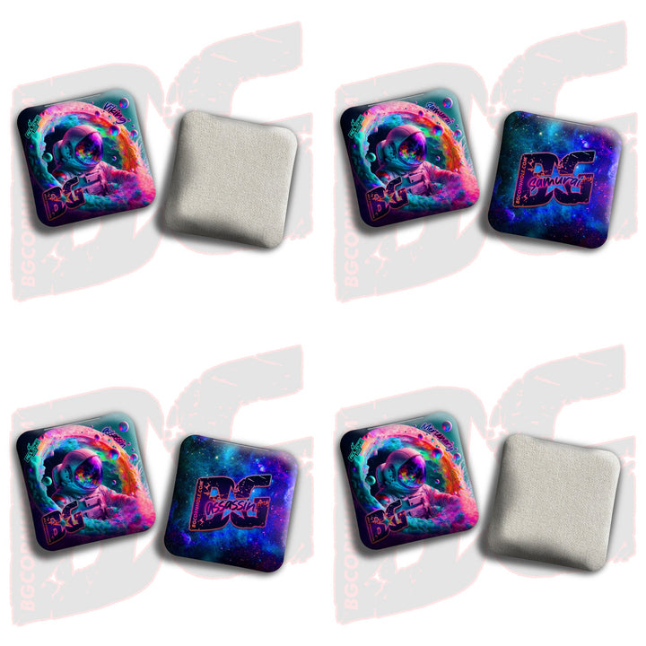 2026 BG Multiple Bag Models - "Portal" - ACL Comp Stamped Cornhole Bags - SET OF 4 BAGS