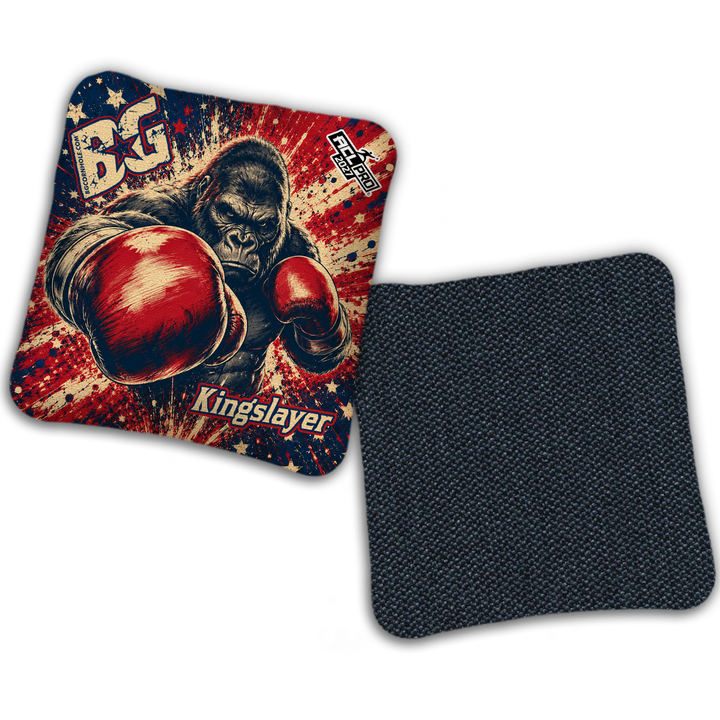 2027 BG Multiple Bag Models "AMERICAN FIGHTER" - ACL Pro Stamped Cornhole Bags - SET OF 4 BAGS
